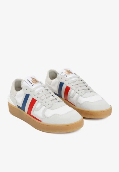 Shop Lanvin Clay Low-top Tennis Sneakers In White