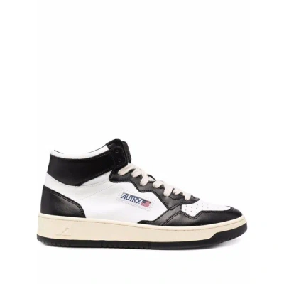 Shop Autry Sneakers In Black/white
