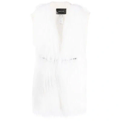 Shop Fabiana Filippi Outerwears In White