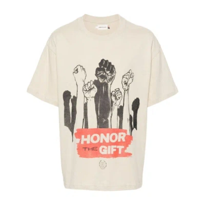 Shop Honor The Gift T-shirts In Neutrals