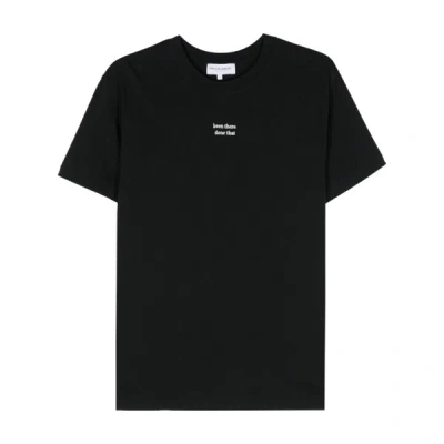 Shop Maison Labiche T-shirts In Black