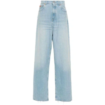 Shop Martine Rose Jeans In Blue