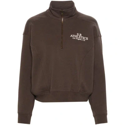 Shop Sporty And Rich Sporty & Rich Sweaters In Brown