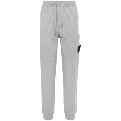 Shop Stone Island Pants In Grey