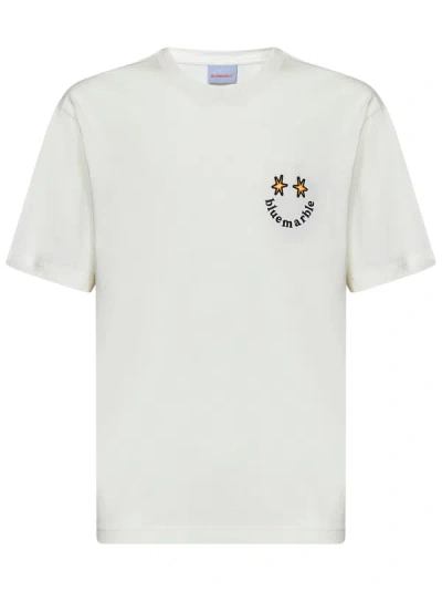 Shop Bluemarble T-shirt In Bianco