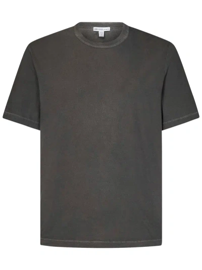 Shop James Perse T-shirt In Marrone