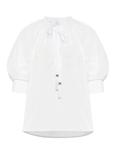 Shop Max Mara Shirt In White