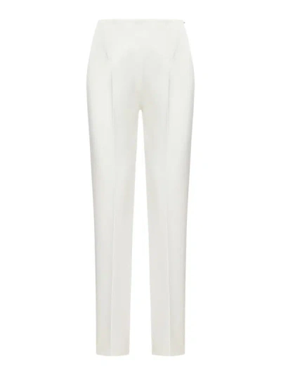 Shop Sportmax Pants In White