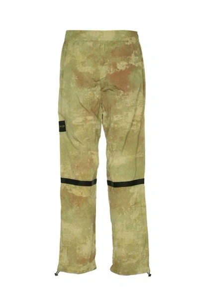 Shop Stone Island Trousers In Natural Beige