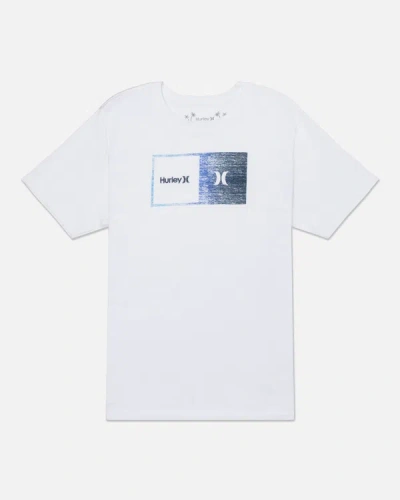 Shop United Legwear Men's Everyday Halfer Gradient Short Sleeve T-shirt In White Combo