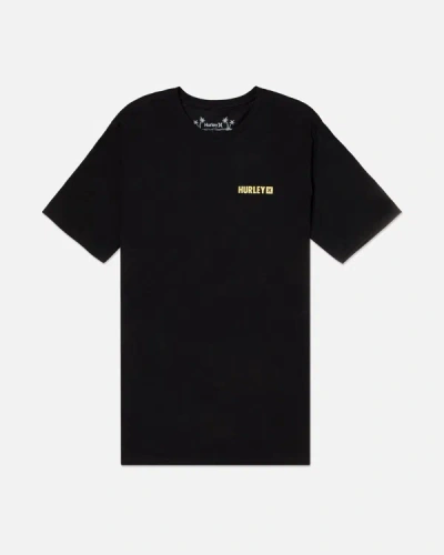 Shop United Legwear Men's Everyday Circle Gradient Short Sleeve T-shirt In Black