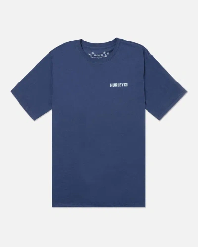 Shop United Legwear Men's Everyday Circle Gradient Short Sleeve T-shirt In Submarine