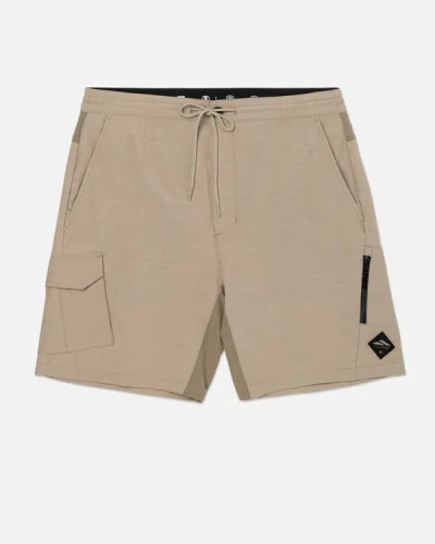 Shop United Legwear Men's H2o-dri Nomad Cargo 19" Shorts In Khaki