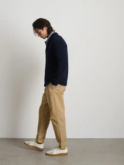 Alex Mill Mitchell Cardigan In Linen Cotton In Dark Navy