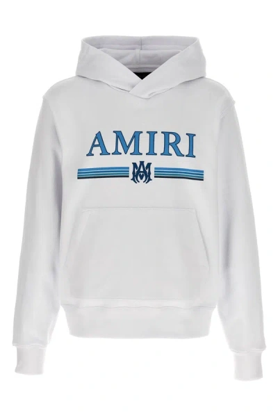 Shop Amiri Men 'ma Bar' Hoodie In White