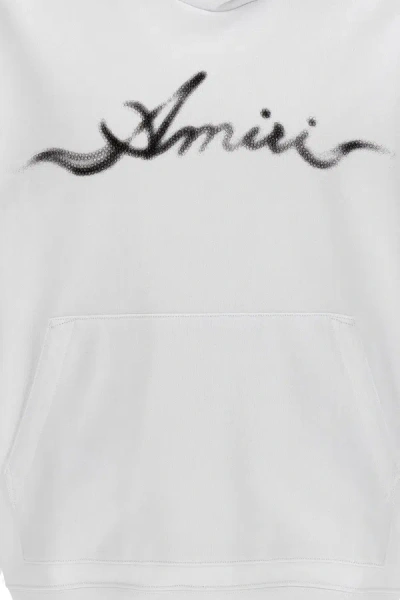 Shop Amiri Men 'smoker' Hoodie In White