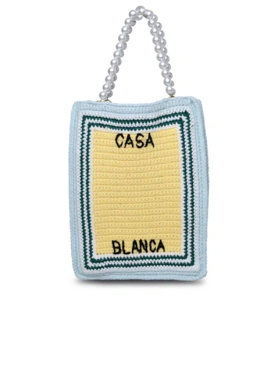 Shop Casablanca Woman  Multicolor Cotton Bag