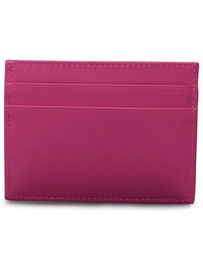 Shop Dolce & Gabbana Woman Gliteria Leather Card Holder In Multicolor