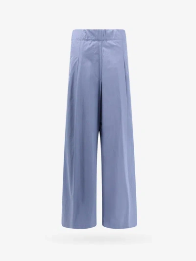Shop Dries Van Noten Woman Trouser Woman Blue Pants