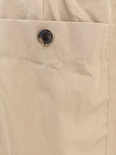 Shop Dries Van Noten Woman Trouser Woman Beige Pants In Cream