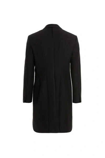 Shop Fendi Men Mohair Wool Dress In Black