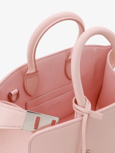 Shop Ferragamo Woman Mini Hug Bag Woman Pink Handbags