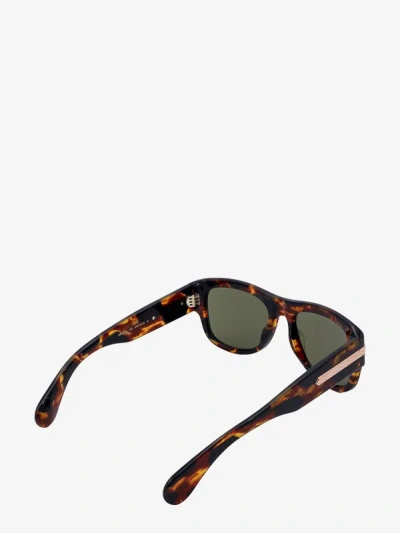 Shop Gucci Man Sunglasses Man Brown Sunglasses