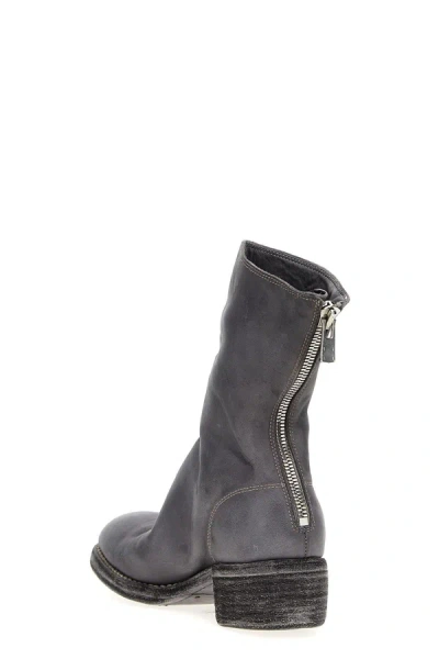 Shop Guidi Women '788zx' Ankle Boots In Gray