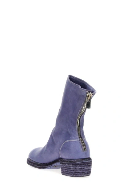 Shop Guidi Women '788zx' Ankle Boots In Purple