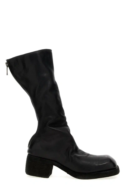 Shop Guidi Women '9089' Ankle Boots In Black