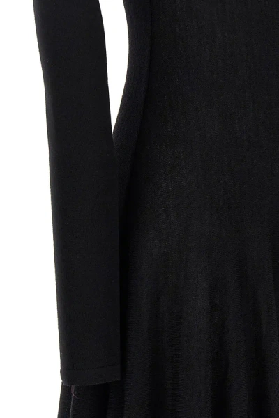 Shop Khaite Women 'dani' Dress In Black