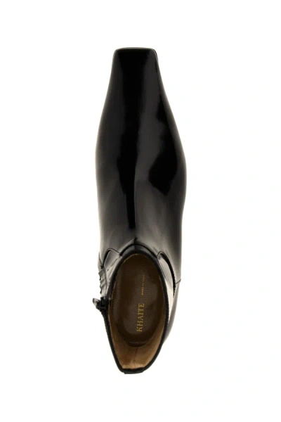 Shop Khaite Women 'marfa' Ankle Boots In Black