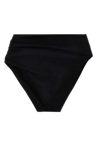 Shop Rick Owens Women 'twist' Bikini Bottoms In Black