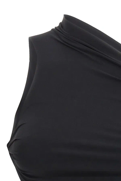 Shop Rick Owens Women 'twist' Bikini Top In Black