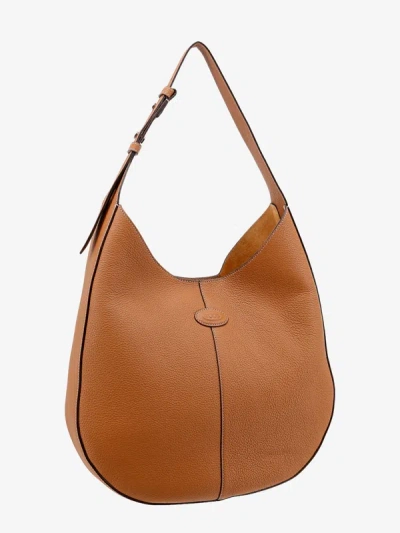 Shop Tod's Woman Shoulder Bag Woman Brown Shoulder Bags