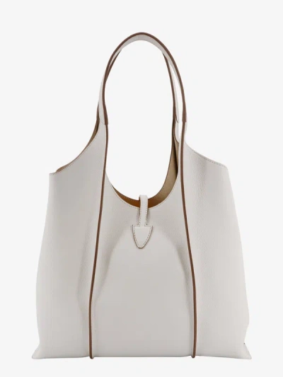 Shop Tod's Woman T Timeless Woman White Shoulder Bags