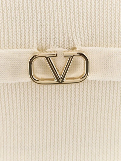 Shop Valentino Woman Sweater Woman White Knitwear