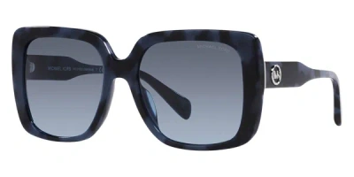 Shop Michael Kors Women's Mallorca 55mm Blue Tortoise Sunglasses Mk2183u-31118f-55