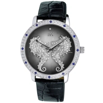 Shop Adee Kaye Women's Seahorsee Grey Dial Watch