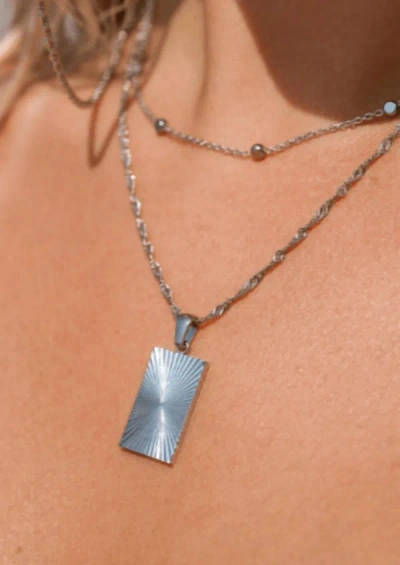 Shop Alco Jewelry 30a Necklace In Silver