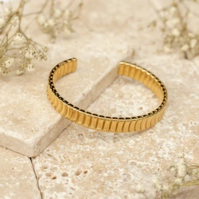 Alco Jewelry Women's Sunkissed Cuff Bracelet In Gold In Gold
