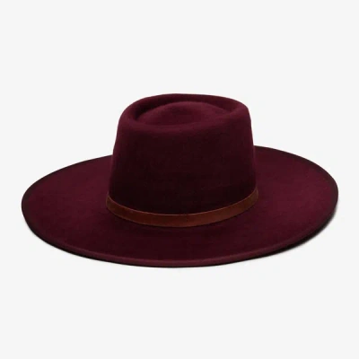 Shop Wyeth Jess Hat In Vino In Red