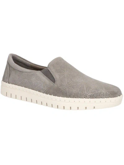 Shop Bella Vita Aviana Womens Suede Lifestyle Casual And Fashion Sneakers In Grey