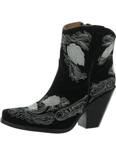 Shop Dingo Di357 Womens Leather Zipper Cowboy, Western Boots In Black