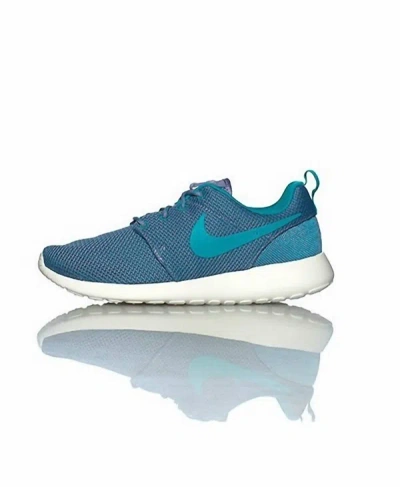 Shop Nike Women's Rosherun Running Shoes In Blue