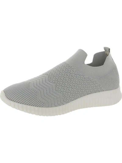 Shop David Tate Tiptop Womens Slip On Lifestyle Athletic And Training Shoes In Grey