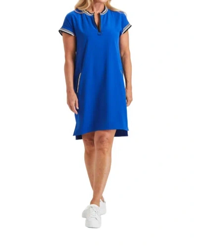 Shop Peace Of Cloth Quinn Dress In Royal In Blue