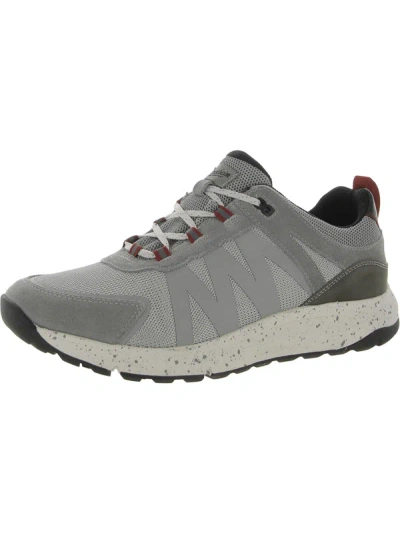 Shop Florsheim Tread Lite Mens Lace-up Trainers Casual And Fashion Sneakers In Grey