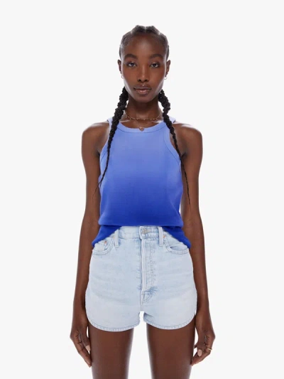 Shop Mother The Chin Ups Tank Top Ampapo In Blue