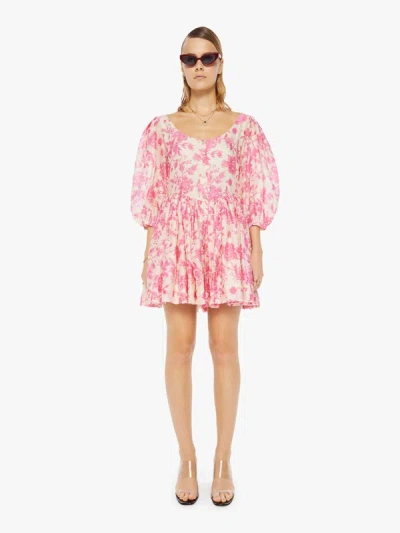 Shop Alix Of Bohemia Ellah Dress Baroque In Pink - Size X-small
